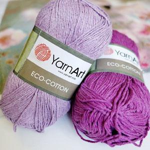 YARNART "ECO COTTON" (Ярнарт Эко коттон) – пряжа для вязания