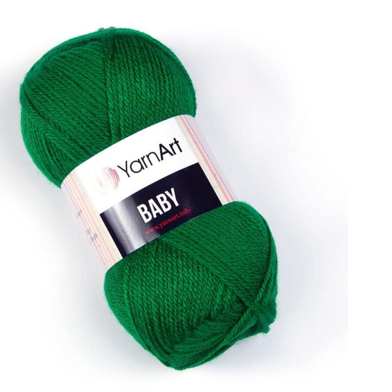 Пряжа для вязания YARNART «BABY» (№338) Изумрудный