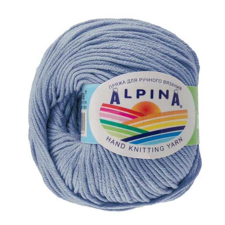 Пряжа для вязания ALPINA «RENE» (№1232) Светло-фиолетовый