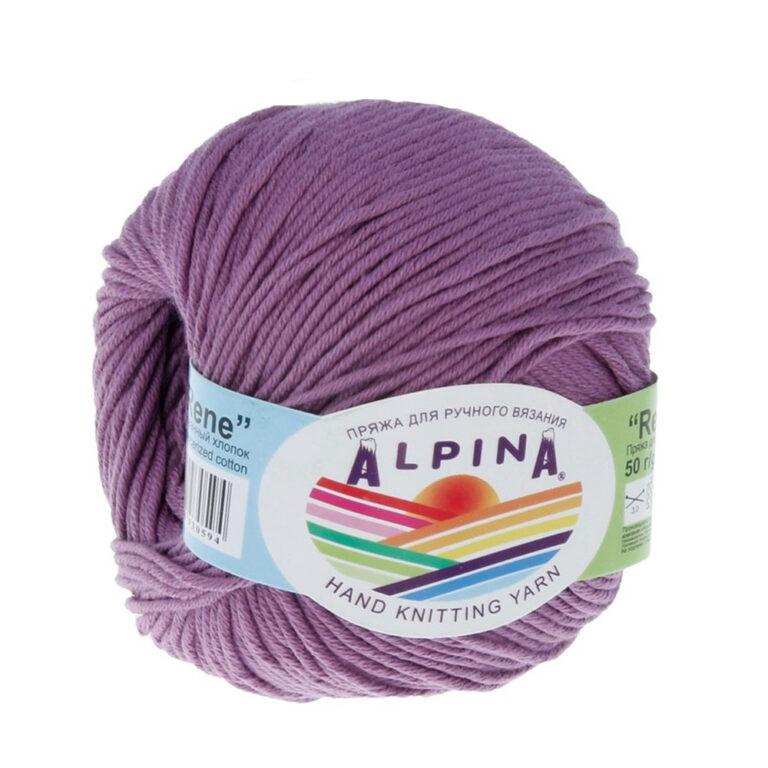 Пряжа для вязания ALPINA «RENE» (№3835) Фиолетовый