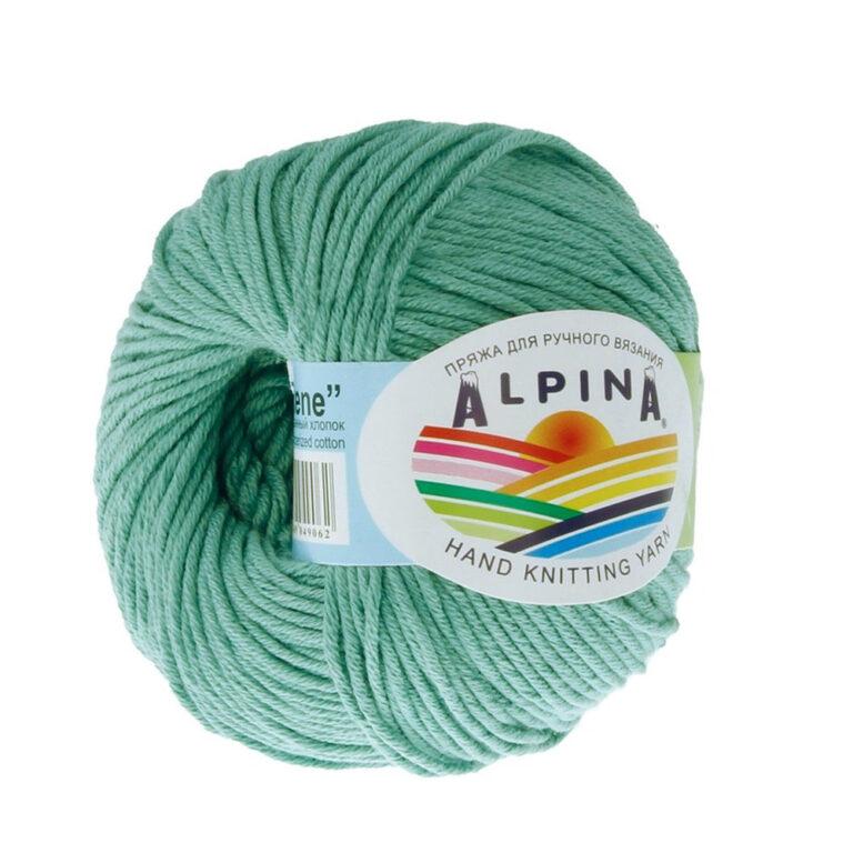 Пряжа для вязания ALPINA «RENE» (№3849) Светло-бирюзовый