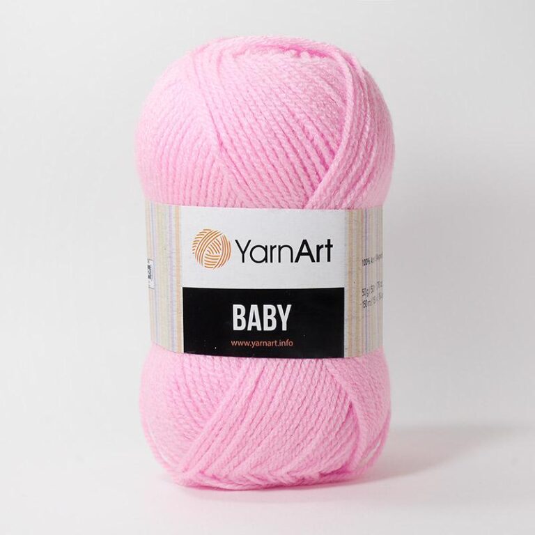 Пряжа для вязания YARNART «BABY» (№10119) Ярко-розовый