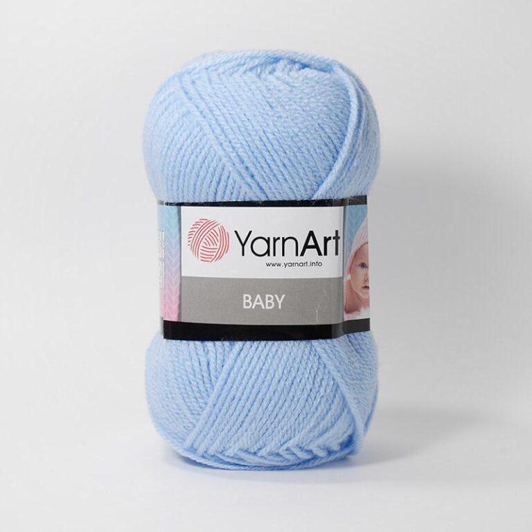 Пряжа для вязания YARNART «BABY» (№215) Голубой