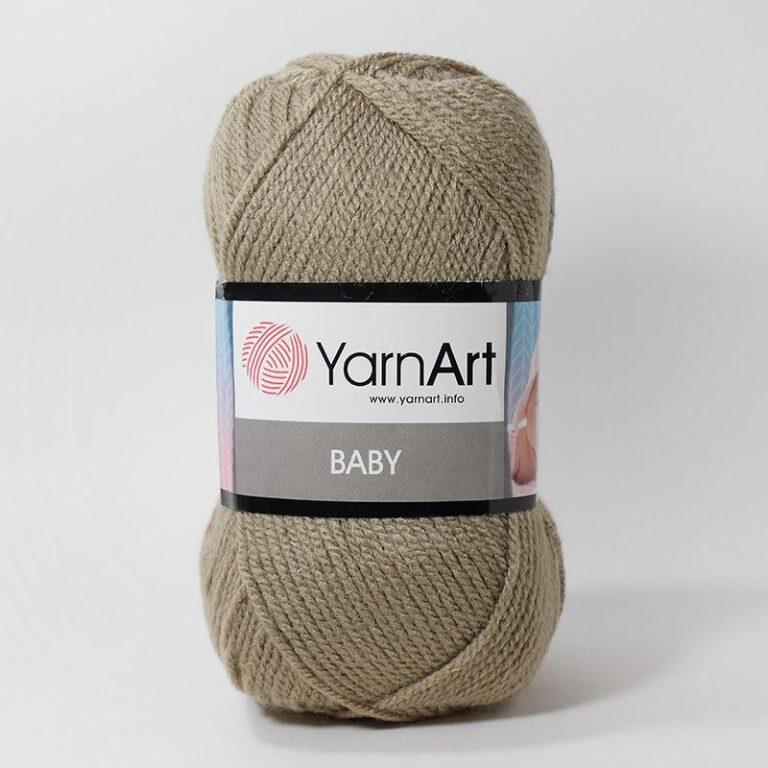 Пряжа для вязания YARNART «BABY» (№218) Светло-коричневый