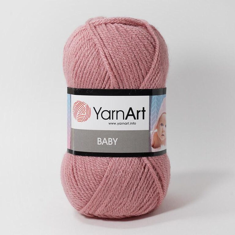 Пряжа для вязания YARNART «BABY» (№3017) Пыльная роза