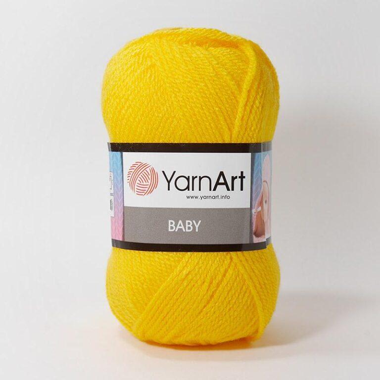 Пряжа для вязания YARNART «BABY» (№32) Оранжевый