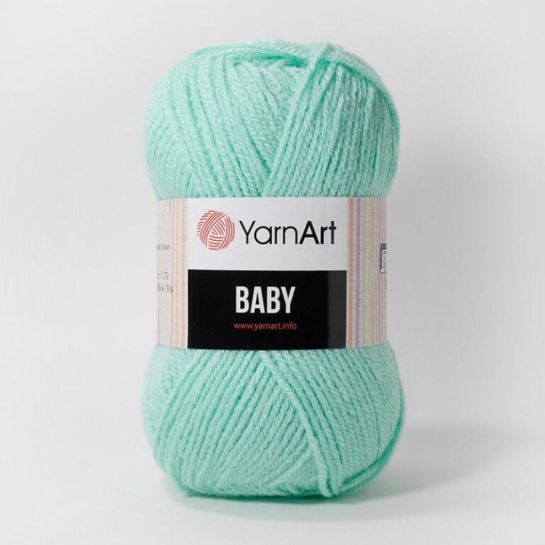 Пряжа для вязания YARNART «BABY» (№623) Молодая зелень