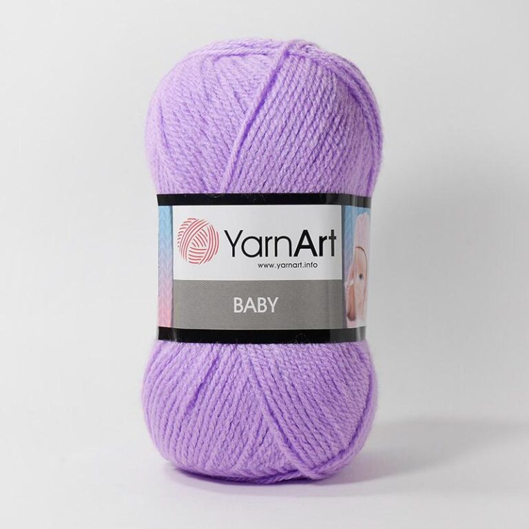 Пряжа для вязания YARNART «BABY» (№9560) Фиалка
