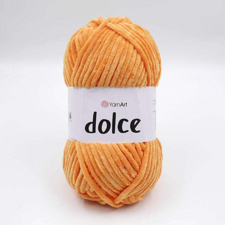 Пряжа для вязания YARNART «DOLCE» (№852) Тыква