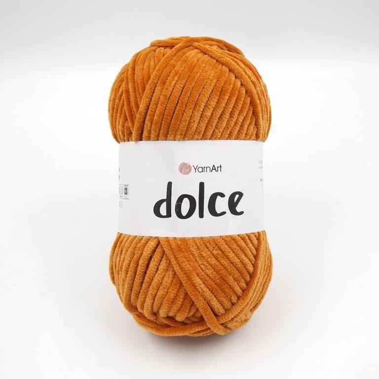 Пряжа для вязания YARNART «DOLCE» (№854) Горчичный
