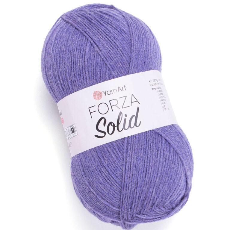 Пряжа для вязания YARNART «FORZA SOLID» (№4616) Светло-фиолетовый