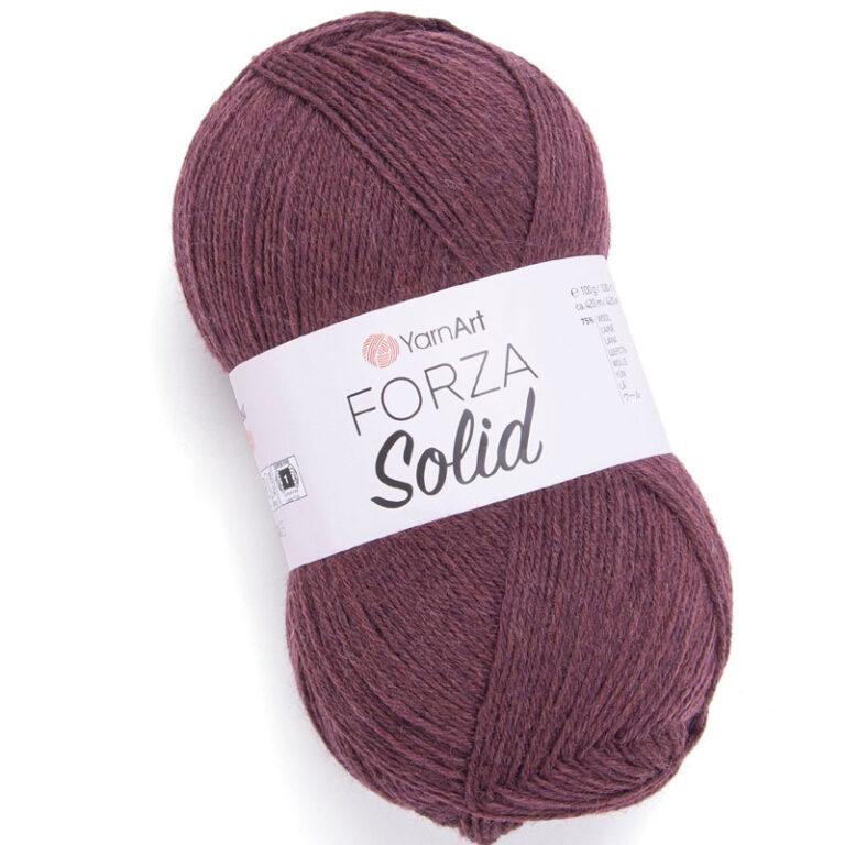Пряжа для вязания YARNART «FORZA SOLID» (№4624) Коричнево-розовый