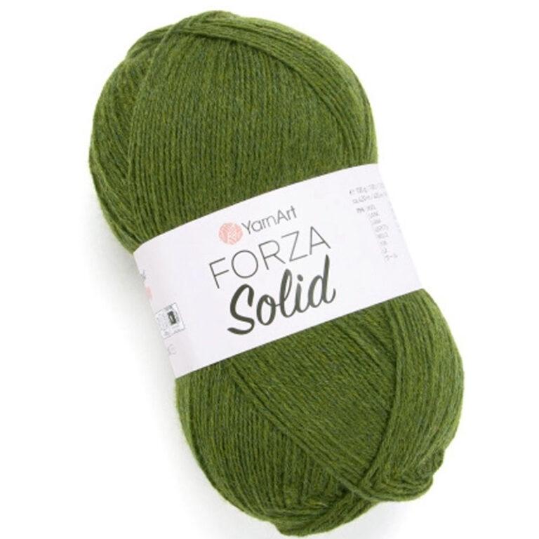 Пряжа для вязания YARNART «FORZA SOLID» (№4627) Трава