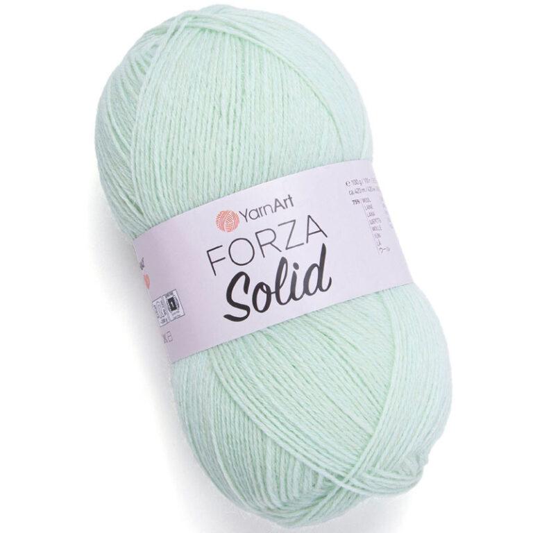 Пряжа для вязания YARNART «FORZA SOLID» (№4631) Мята