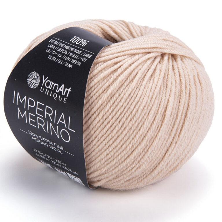 Пряжа для вязания YARNART «IMPERIAL MERINO» (№3305) Льняной