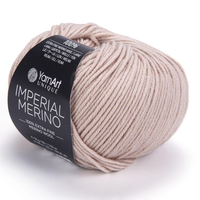 Пряжа для вязания YARNART «IMPERIAL MERINO» (№3306) Молочно-бежевый