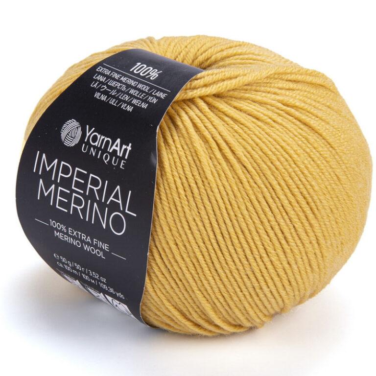 Пряжа для вязания YARNART «IMPERIAL MERINO» (№3309) Горчичный
