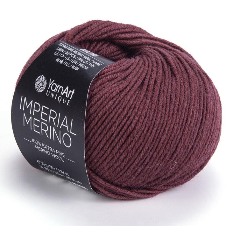 Пряжа для вязания YARNART «IMPERIAL MERINO» (№3312) Винный