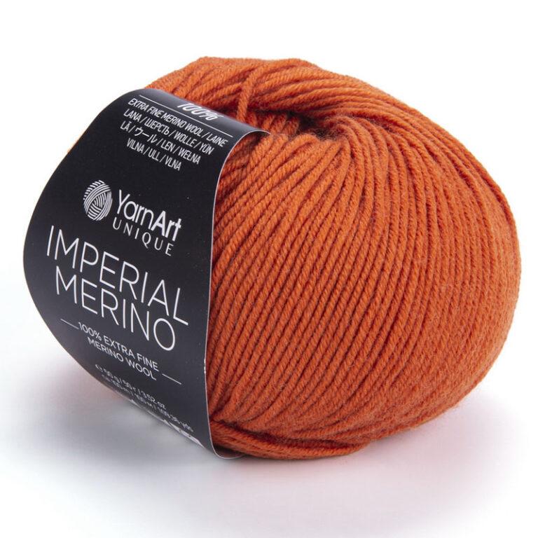 Пряжа для вязания YARNART «IMPERIAL MERINO» (№3313) Оранжевый