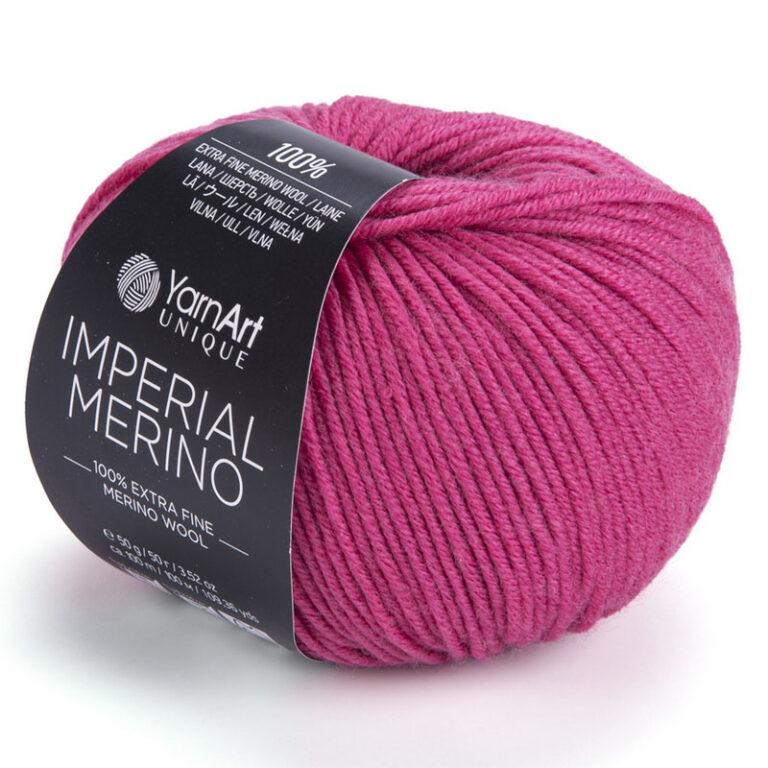 Пряжа для вязания YARNART «IMPERIAL MERINO» (№3318) Амарант