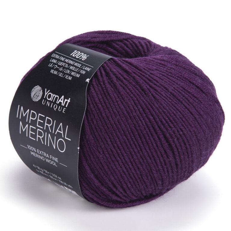Пряжа для вязания YARNART «IMPERIAL MERINO» (№3320) Сливовый