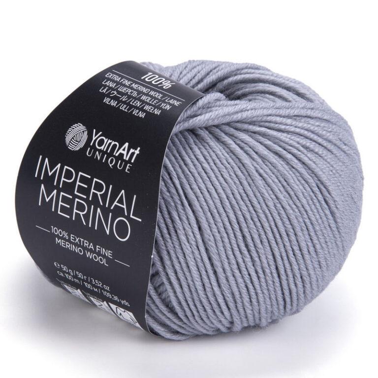Пряжа для вязания YARNART «IMPERIAL MERINO» (№3337) Серый