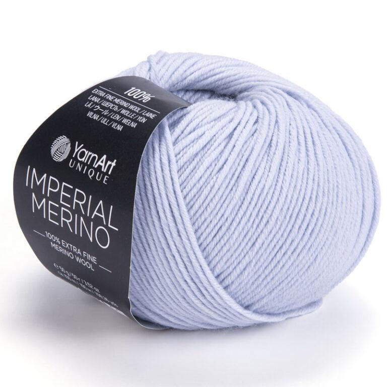 Пряжа для вязания YARNART «IMPERIAL MERINO» (№3339) Бледно-голубой