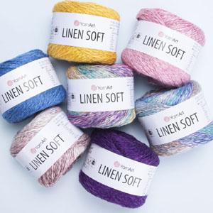 YARNART "LINEN SOFT" (Ярнарт Линен Софт) – пряжа для вязания