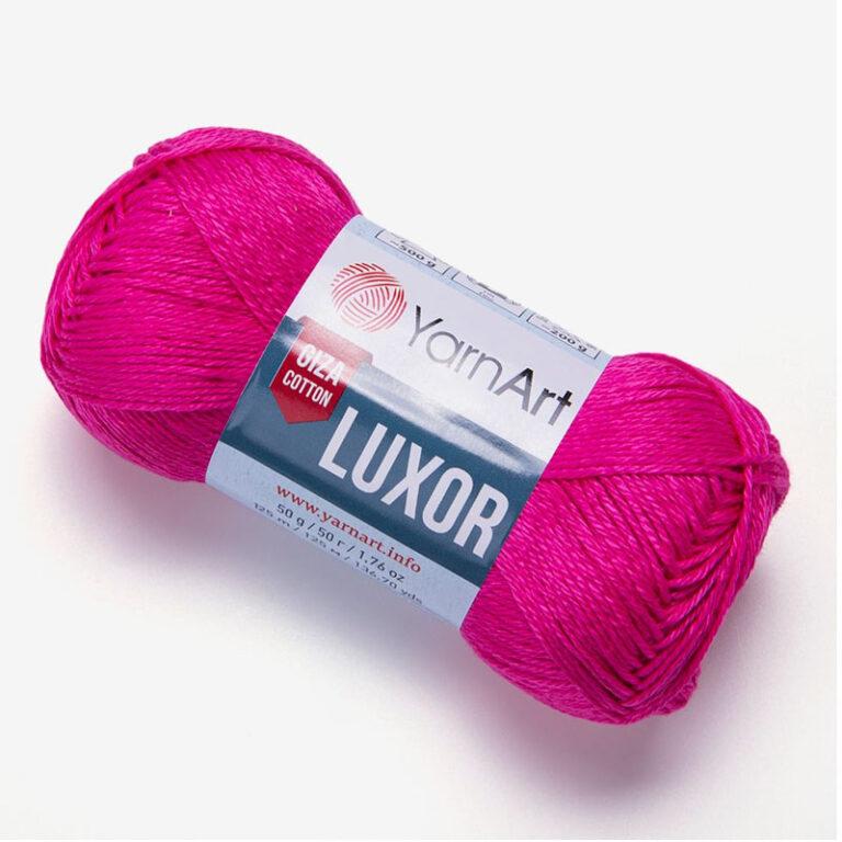 Пряжа для вязания YARNART «LUXOR» (№1206) Фуксия