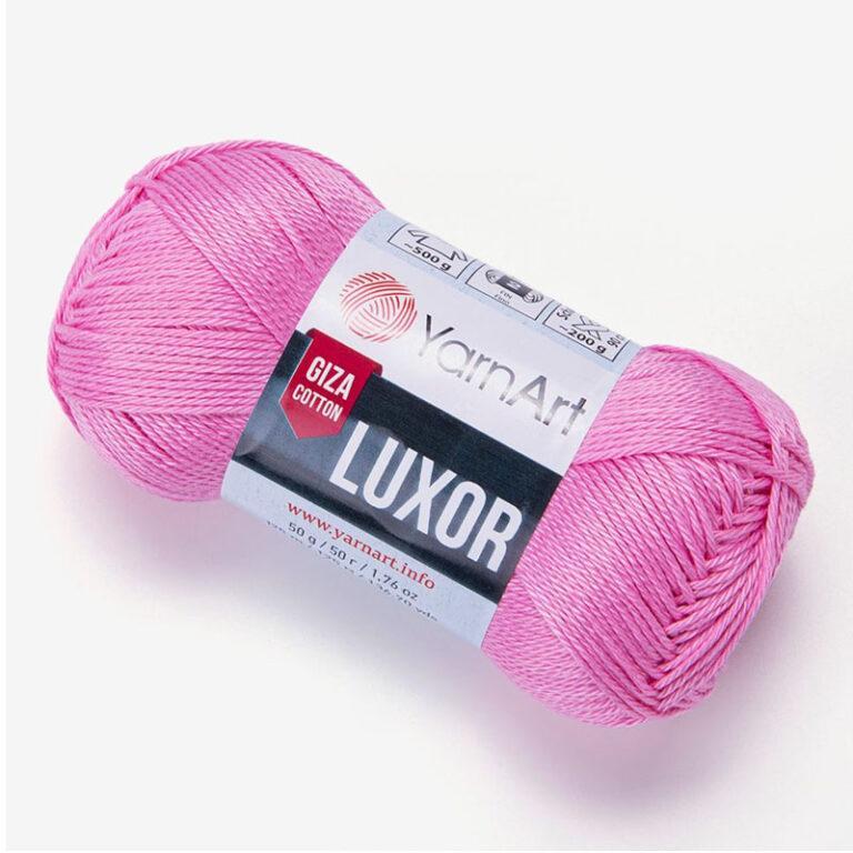 Пряжа для вязания YARNART «LUXOR» (№1207) Розовый