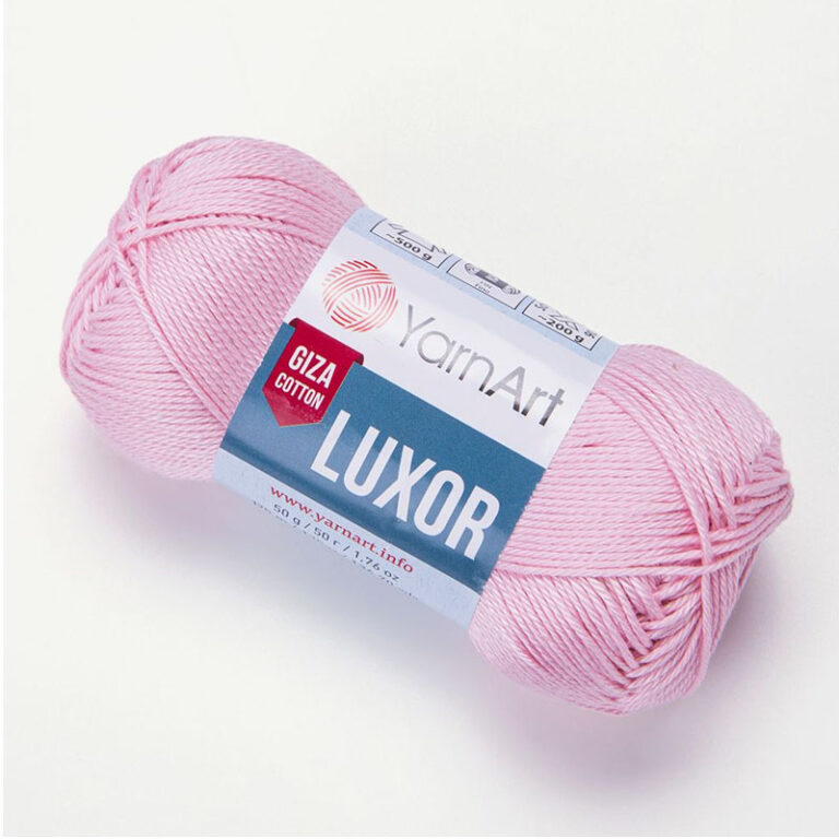 Пряжа для вязания YARNART «LUXOR» (№1208) Нежно-розовый