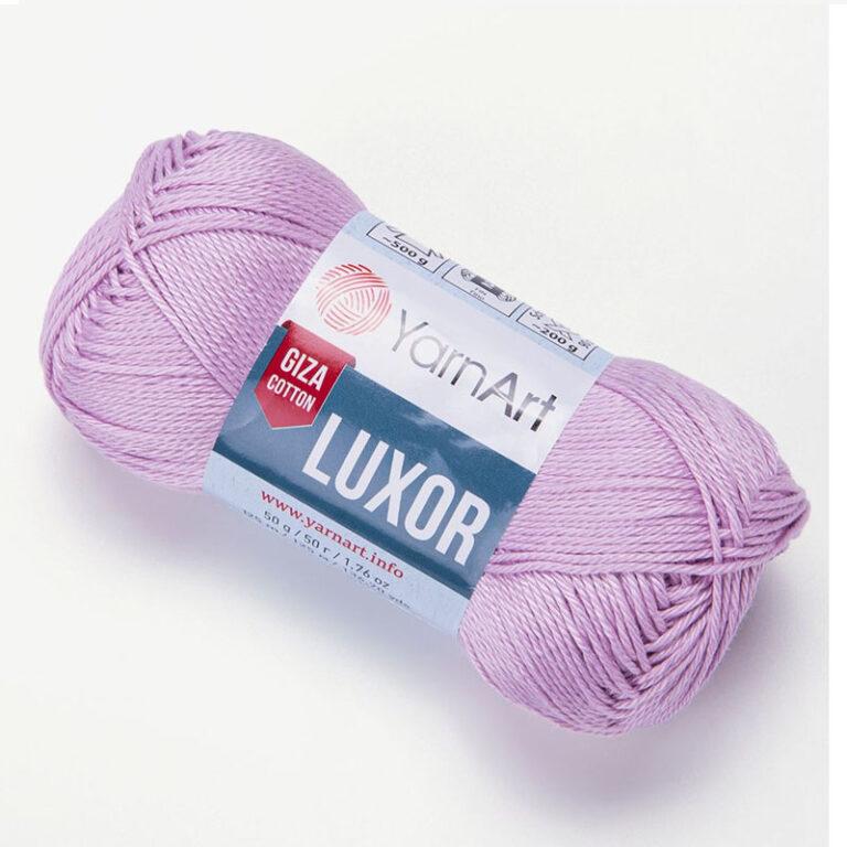 Пряжа для вязания YARNART «LUXOR» (№1210) Нежно-сиреневый