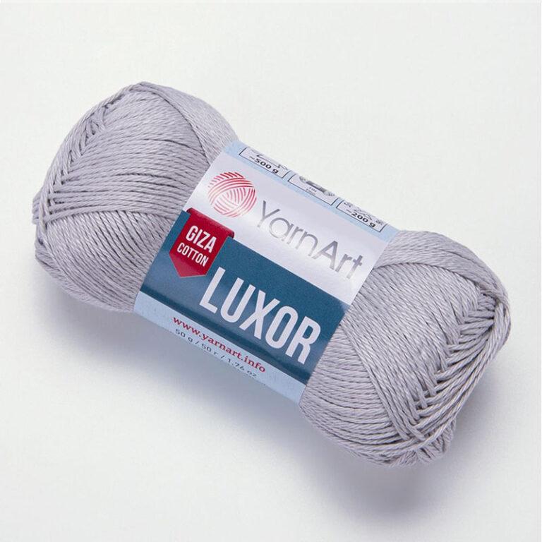 Пряжа для вязания YARNART «LUXOR» (№1218) Светло-серый