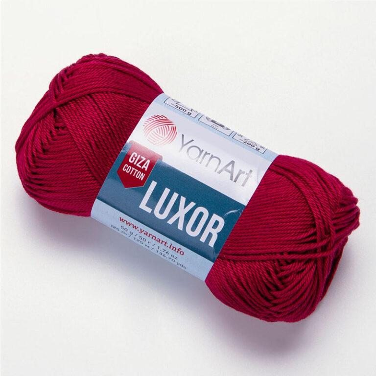 Пряжа для вязания YARNART «LUXOR» (№1221) Вишня