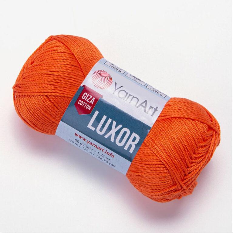 Пряжа для вязания YARNART «LUXOR» (№1223) Морковный