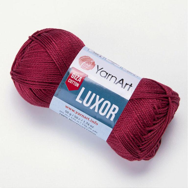 Пряжа для вязания YARNART «LUXOR» (№1224) Винный