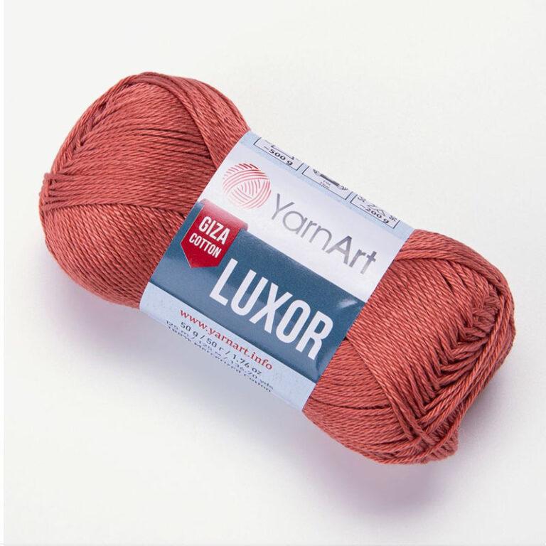 Пряжа для вязания YARNART «LUXOR» (№1225) Марсала