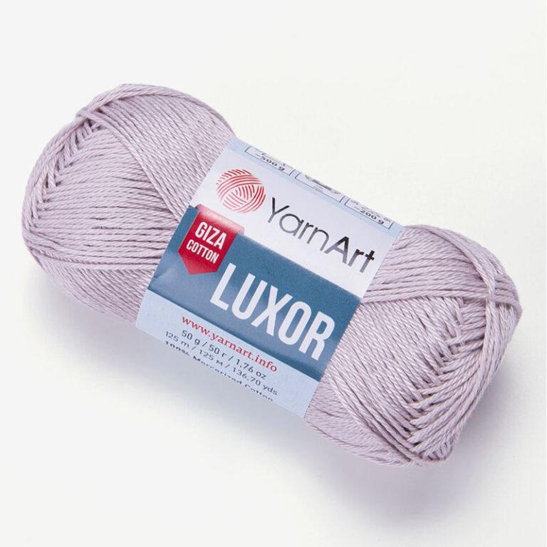 Пряжа для вязания YARNART «LUXOR» (№1229) Светло-сиреневый