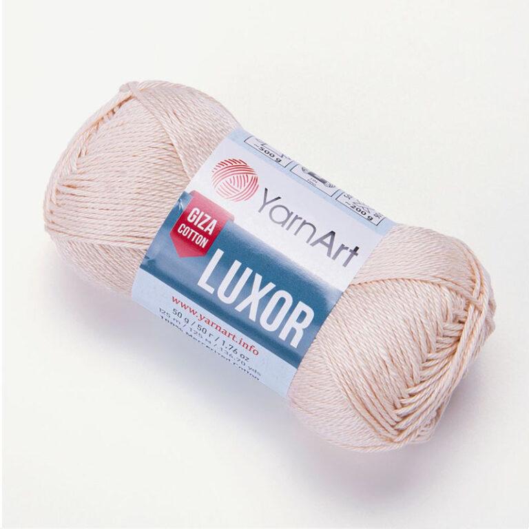 Пряжа для вязания YARNART «LUXOR» (№1230) Светло-бежевый