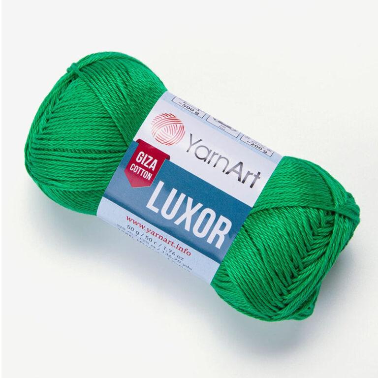 Пряжа для вязания YARNART «LUXOR» (№1236) Зеленый