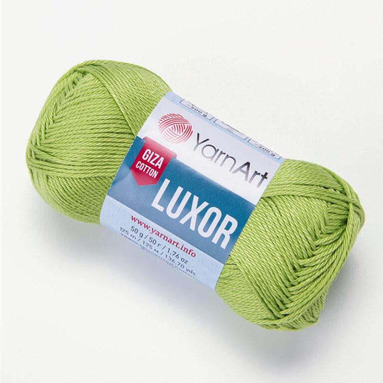 Пряжа для вязания YARNART «LUXOR» (№1237) Салатовый