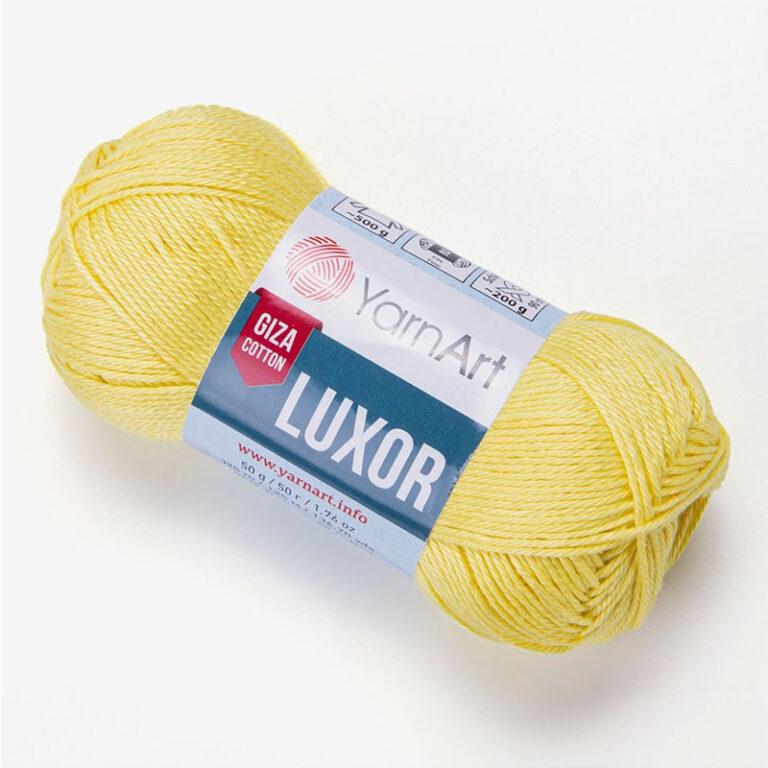 Пряжа для вязания YARNART «LUXOR» (№1238) Лимон