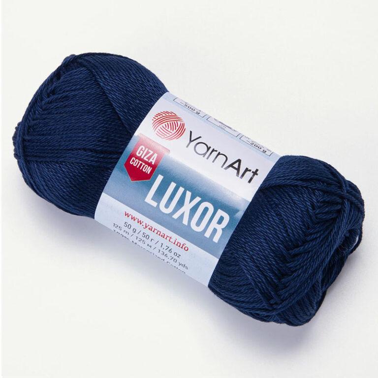 Пряжа для вязания YARNART «LUXOR» (№1240) Темно-синий