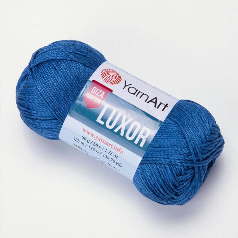 Пряжа для вязания YARNART «LUXOR» (№1242) Синий