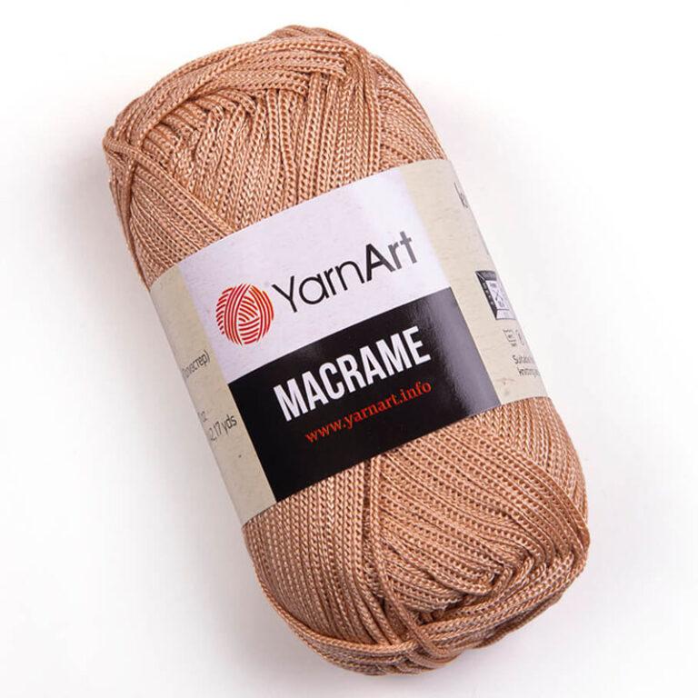 Пряжа для вязания YARNART «MACRAME» (№131) Песок