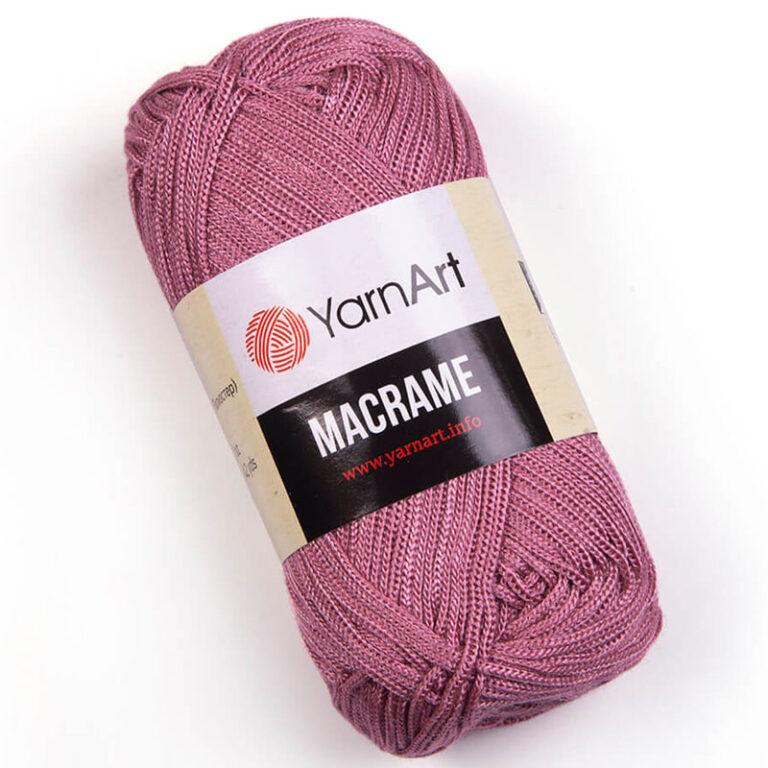 Пряжа для вязания YARNART «MACRAME» (№141) Брусника