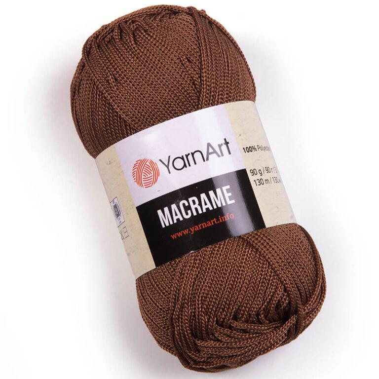 Пряжа для вязания YARNART «MACRAME» (№151) Светло-коричневый