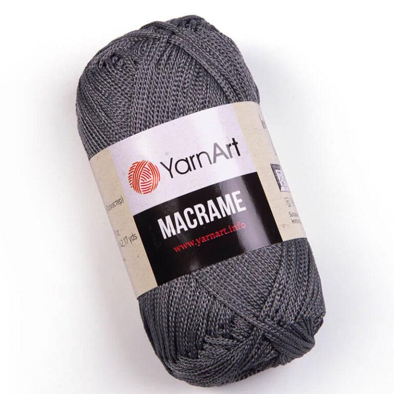 Пряжа для вязания YARNART «MACRAME» (№159) Серый