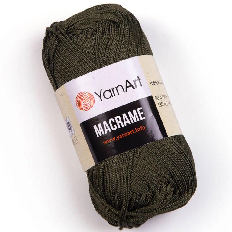 Пряжа для вязания YARNART «MACRAME» (№164) Болото
