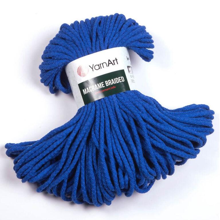 Пряжа для вязания YARNART «MACRAME BRAIDED» (№772) Василек